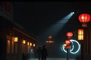 堆满黑胶唱片的狭小修理铺，治愈系动画插图